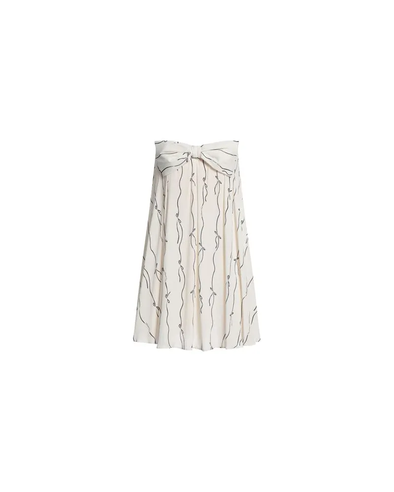 Elisabetta Franchi KLEIDER - Mini-Kleiderauf YOOX.COM Weiß