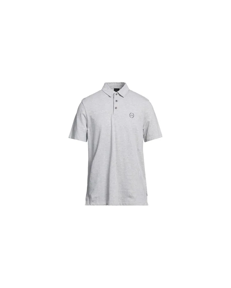 Armani Exchange TOPS - Poloshirtsauf YOOX.COM Hellgrau