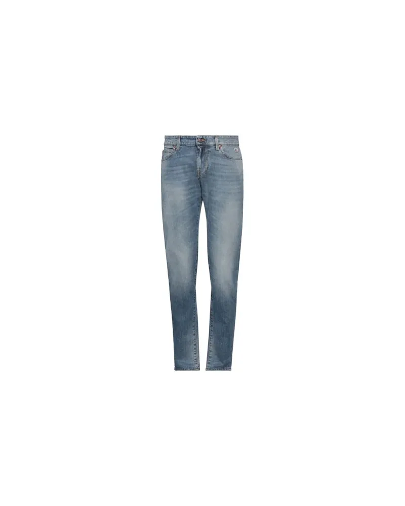 Roy Roger's HOSEN & RÖCKE - Jeanshosenauf YOOX.COM Blau