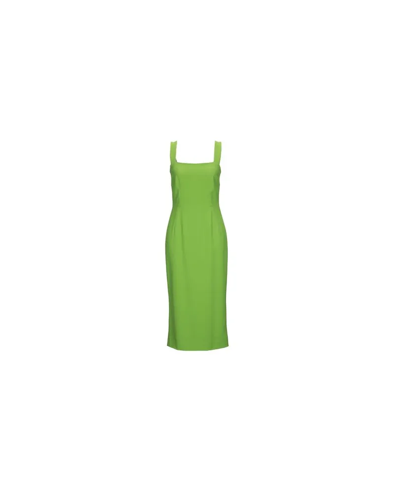 Dolce & Gabbana KLEIDER - Midi-Kleiderauf YOOX.COM Limettengrün