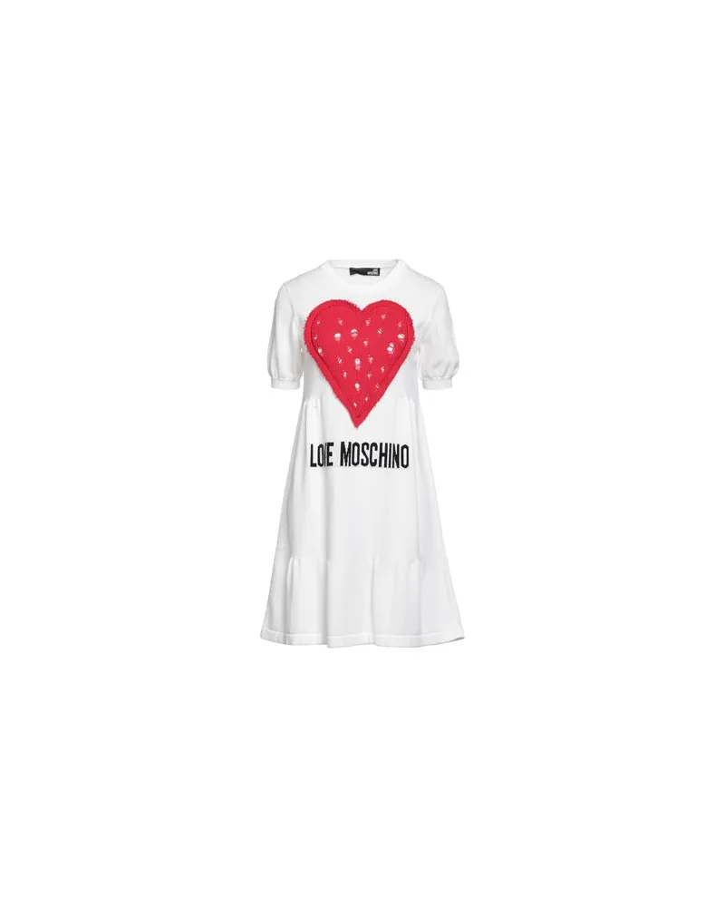 Moschino KLEIDER - Mini-Kleiderauf YOOX.COM Weiß