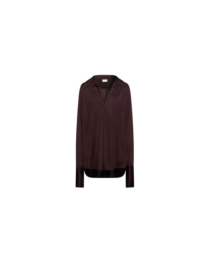 Dries van Noten TOPS - Hemdenauf YOOX.COM Dunkelbraun