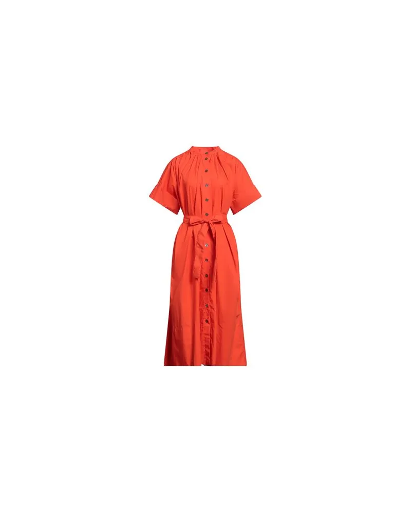 Co KLEIDER - Midi-Kleiderauf YOOX.COM Tomatenrot