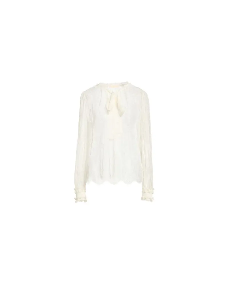 Ulla Johnson TOPS - Topsauf YOOX.COM Cremeweiß