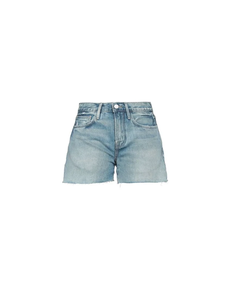 Frame Denim HOSEN & RÖCKE - Jeansshortsauf YOOX.COM Blau