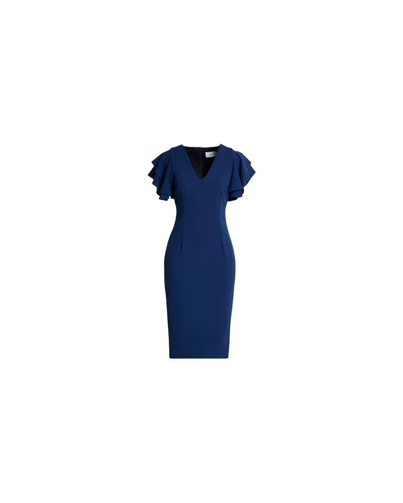 Soallure KLEIDER - Midi-Kleiderauf YOOX.COM Marineblau