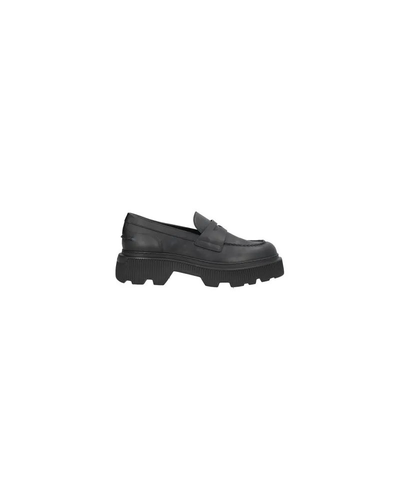 Santoni SCHUHE - Mokassinsauf YOOX.COM Schwarz