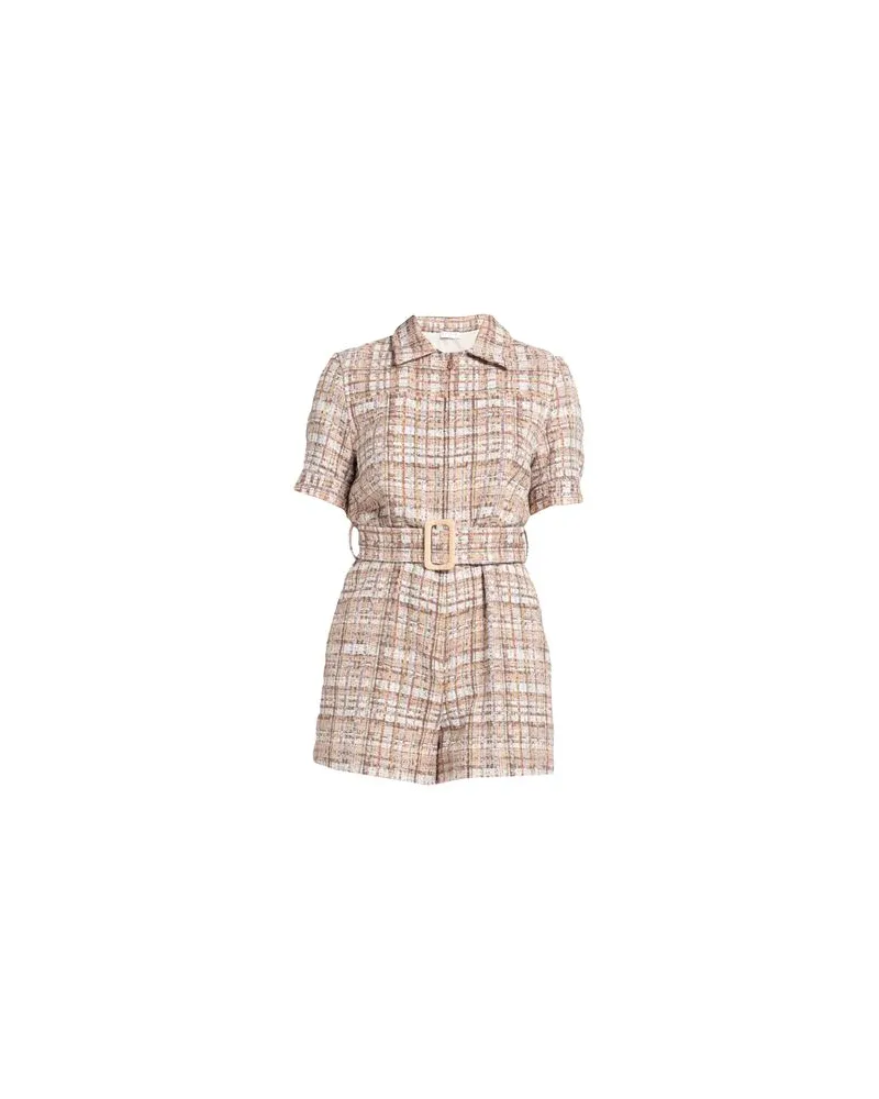 Sandro OVERALLS - Playsuitsauf YOOX.COM Braun