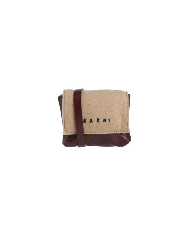 Marni TASCHEN - Umhängetascheauf YOOX.COM Bordeaux