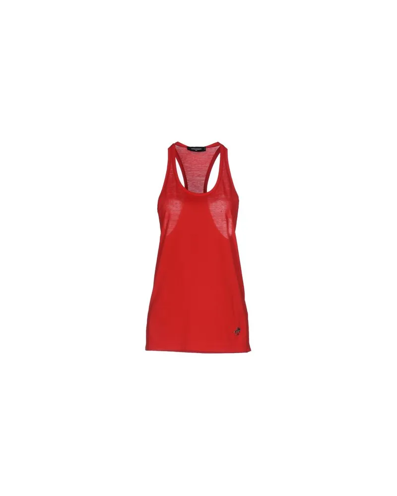 Dsquared2 TOPS - Tank Topsauf YOOX.COM Rot