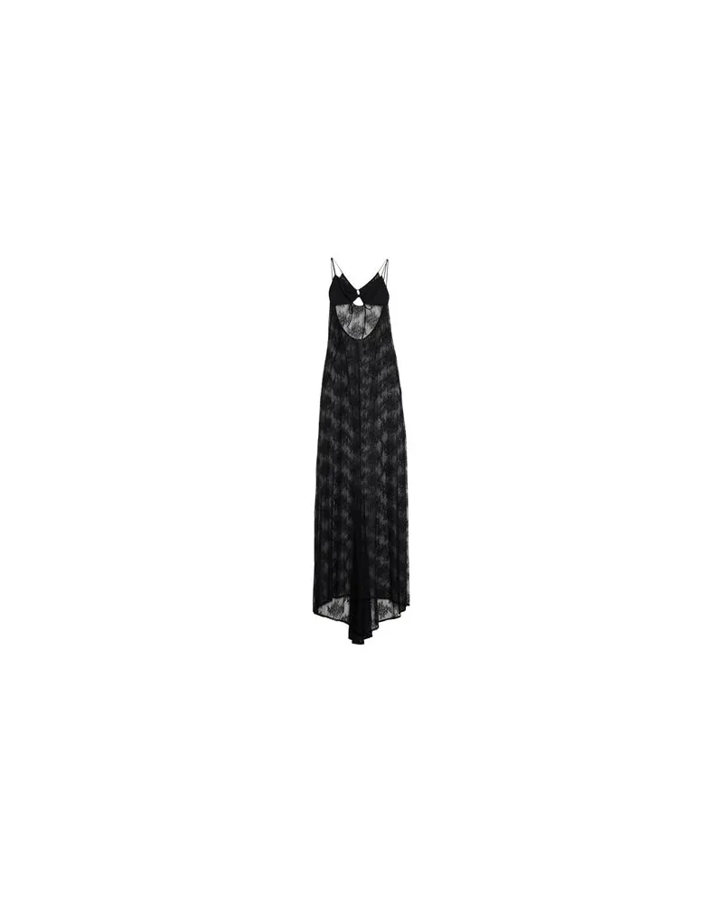 Amazuìn KLEIDER - Maxi-Kleiderauf YOOX.COM Schwarz