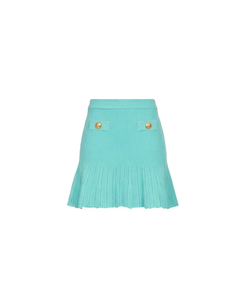 Balmain HOSEN & RÖCKE - Miniröckeauf YOOX.COM Tūrkis
