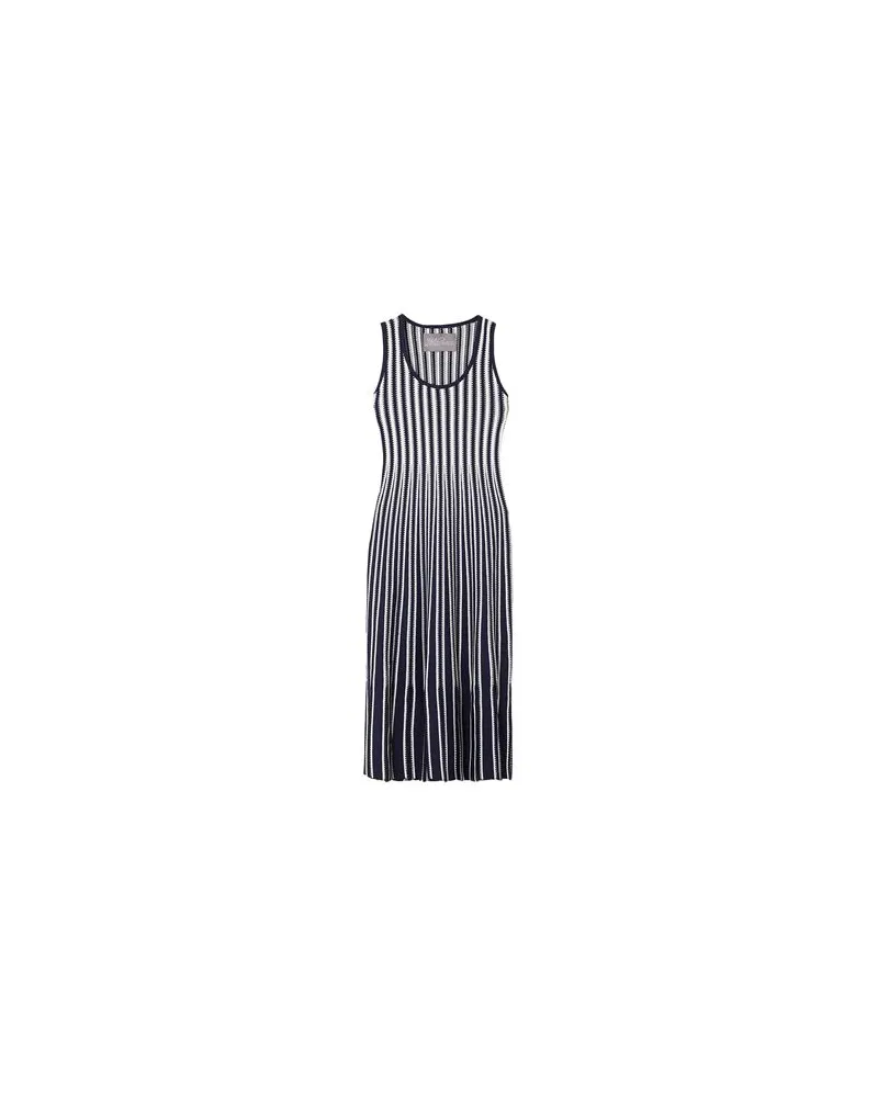 Lela Rose KLEIDER - Midi-Kleiderauf YOOX.COM Nachtblau