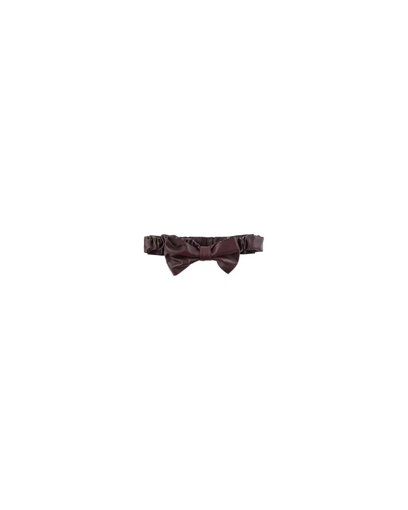 RED Valentino Kleinlederwaren - Gürtelauf YOOX.COM Pflaume