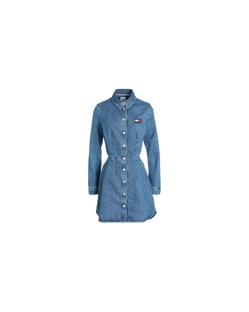 Tommy Hilfiger KLEIDER - Mini-Kleiderauf YOOX.COM Blau