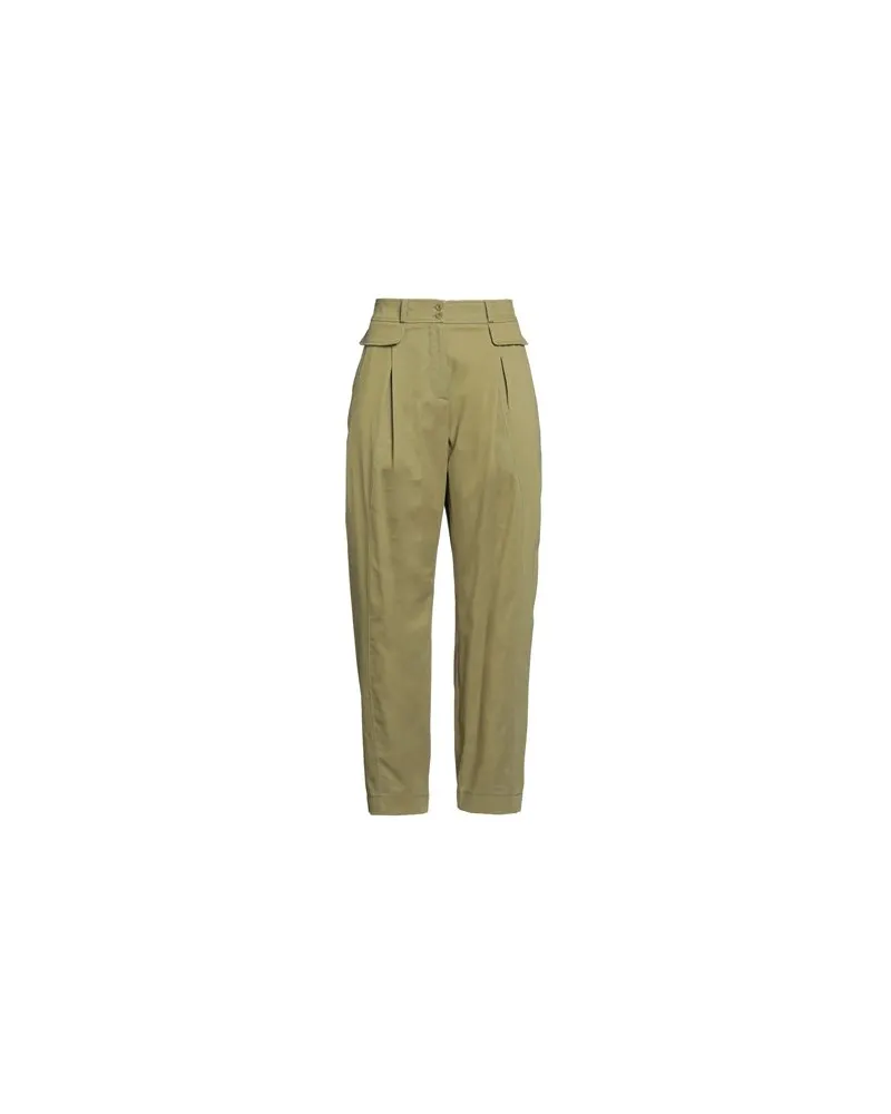 Alberta Ferretti HOSEN & RÖCKE - Hosenauf YOOX.COM Militärgrün
