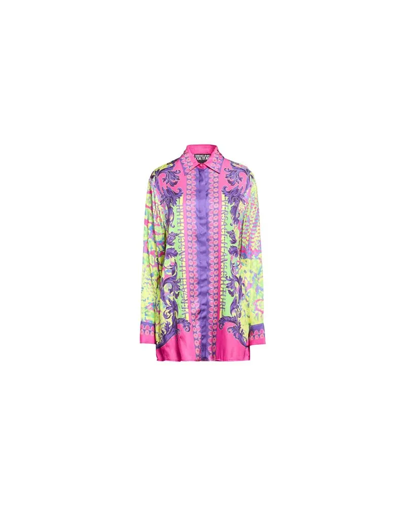 Versace Jeans TOPS - Hemdenauf YOOX.COM Fuchsia