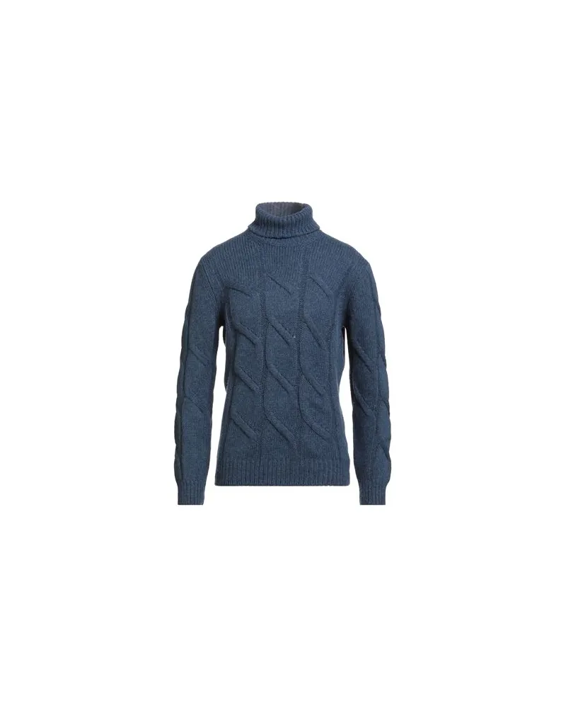 BARBA STRICKWAREN - Rollkragenpulloverauf YOOX.COM Marineblau