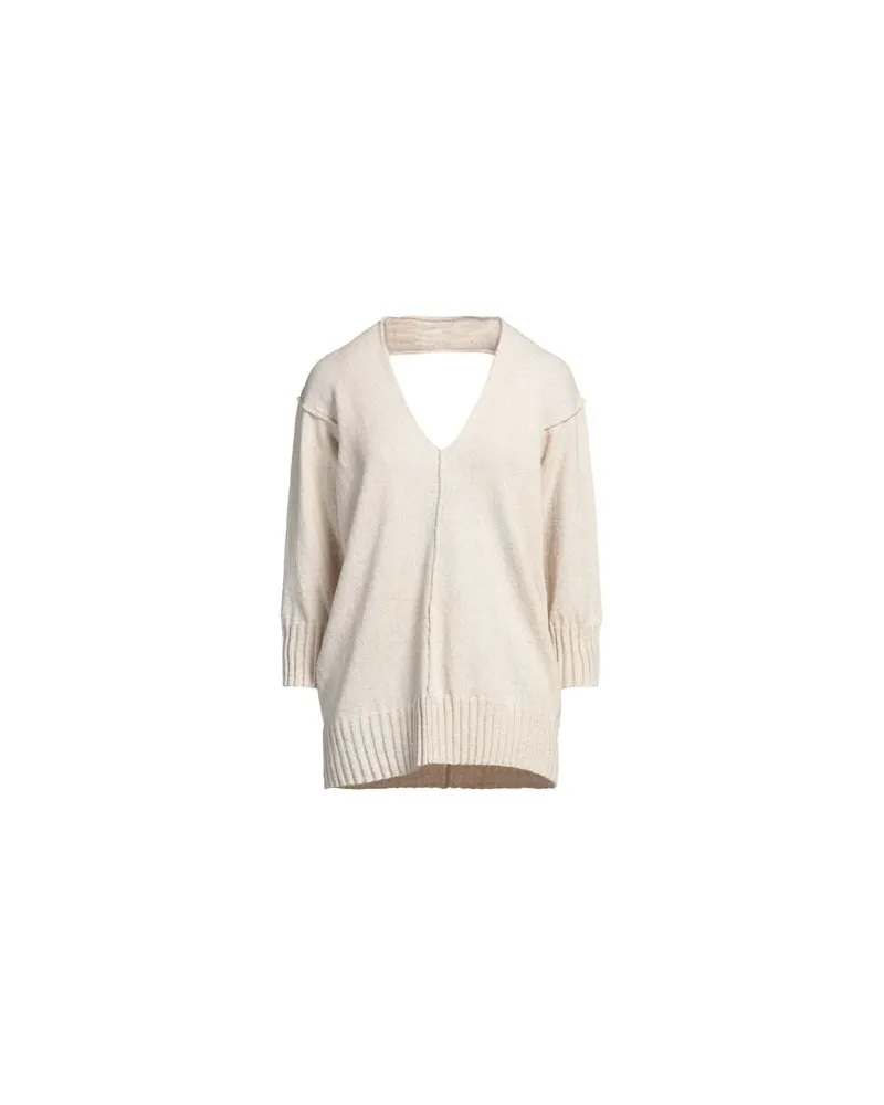 Isabel Benenato STRICKWAREN - Pulloverauf YOOX.COM Beige