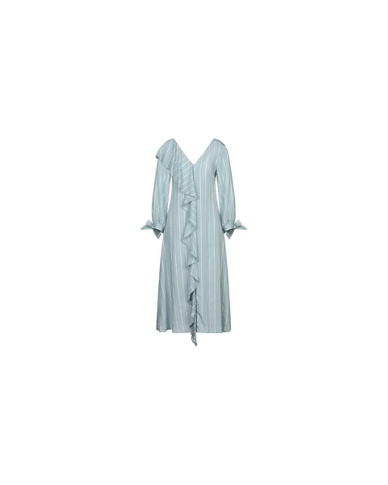 Weili Zheng KLEIDER - Midi-Kleiderauf YOOX.COM Himmelblau