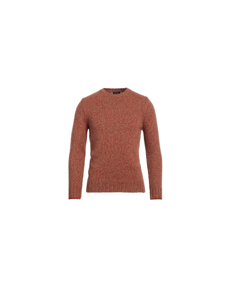 BARBA STRICKWAREN - Pulloverauf YOOX.COM Rostrot