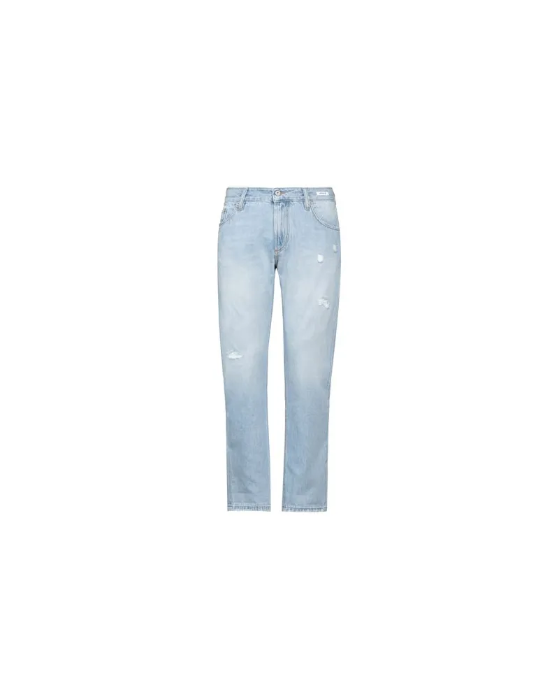 UNIFORM HOSEN & RÖCKE - Jeanshosenauf YOOX.COM Blau