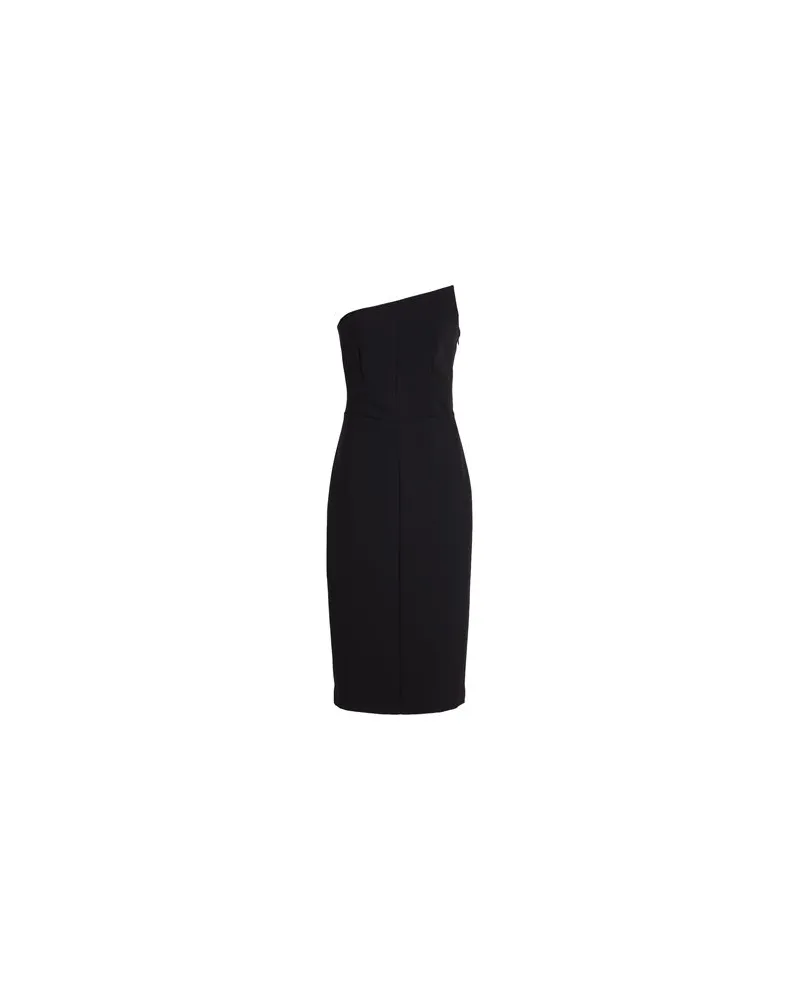 Vila ROUGE - KLEIDER - Midi-Kleiderauf YOOX.COM Schwarz