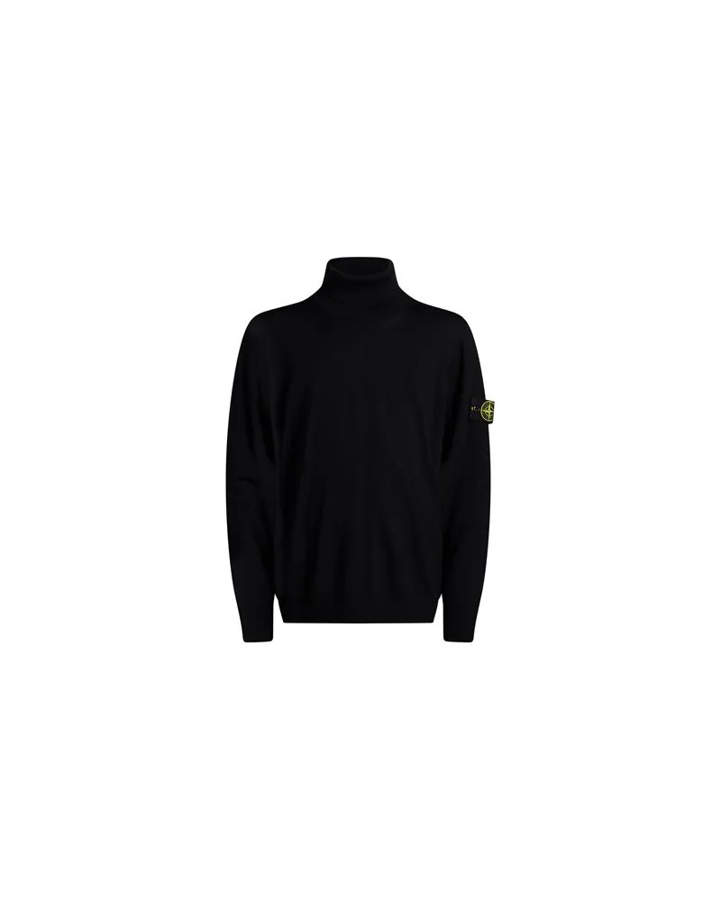 Stone Island STRICKWAREN - Rollkragenpulloverauf YOOX.COM Schwarz