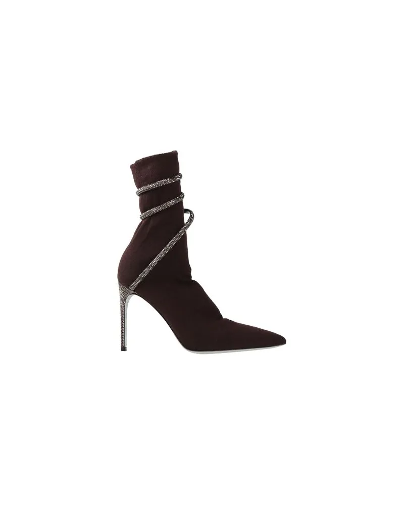 René Caovilla SCHUHE - Stiefelettenauf YOOX.COM Dunkelbraun