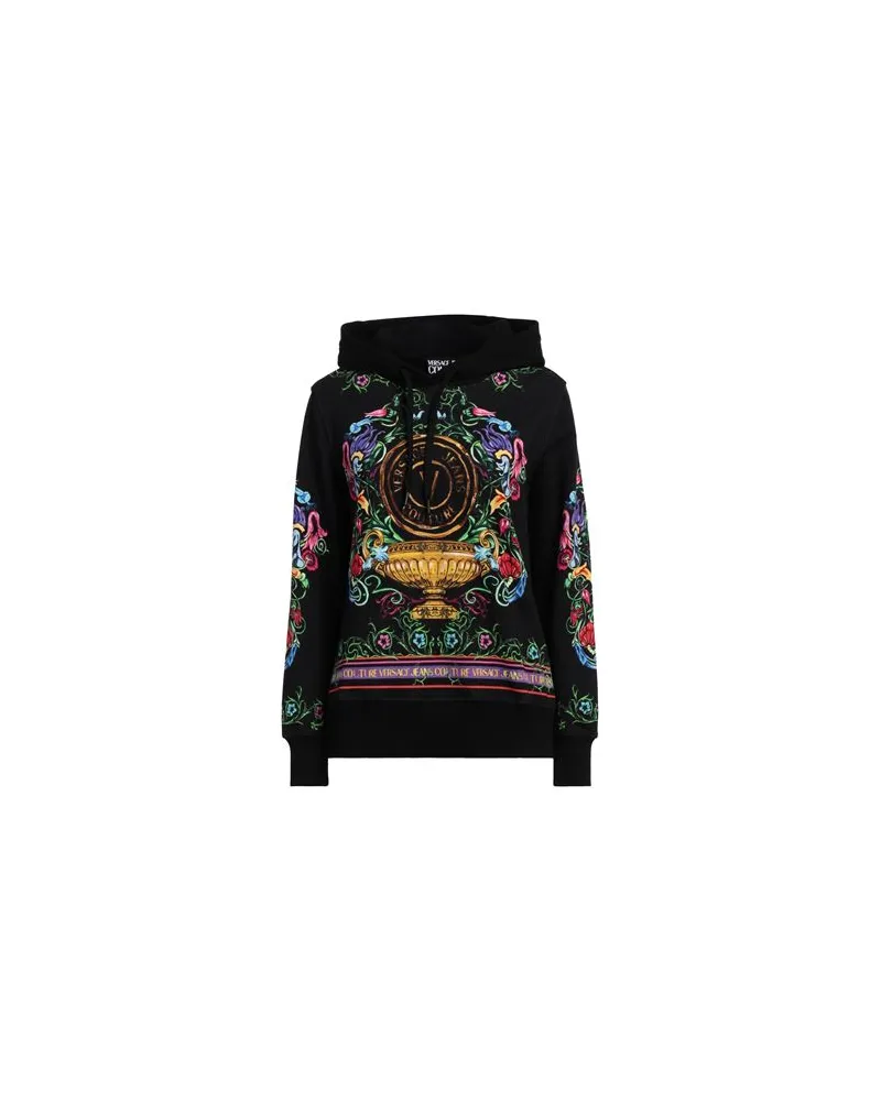 Versace Jeans TOPS - Sweatshirtsauf YOOX.COM Schwarz