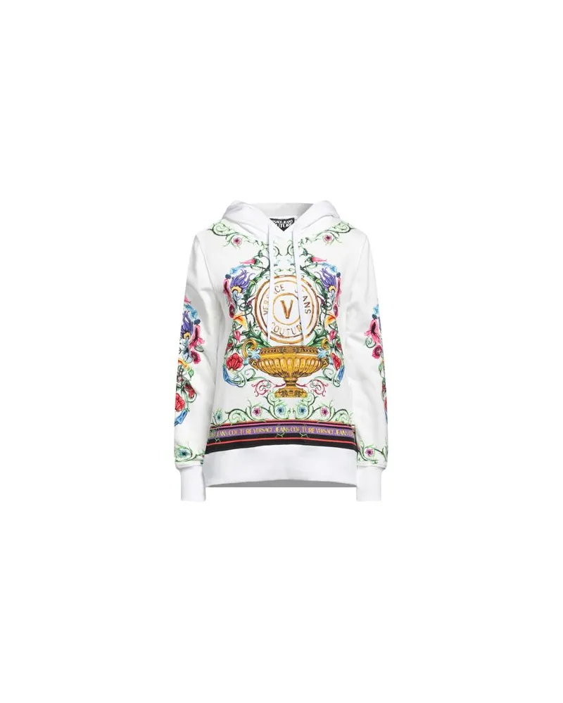 Versace Jeans TOPS - Sweatshirtsauf YOOX.COM Weiß
