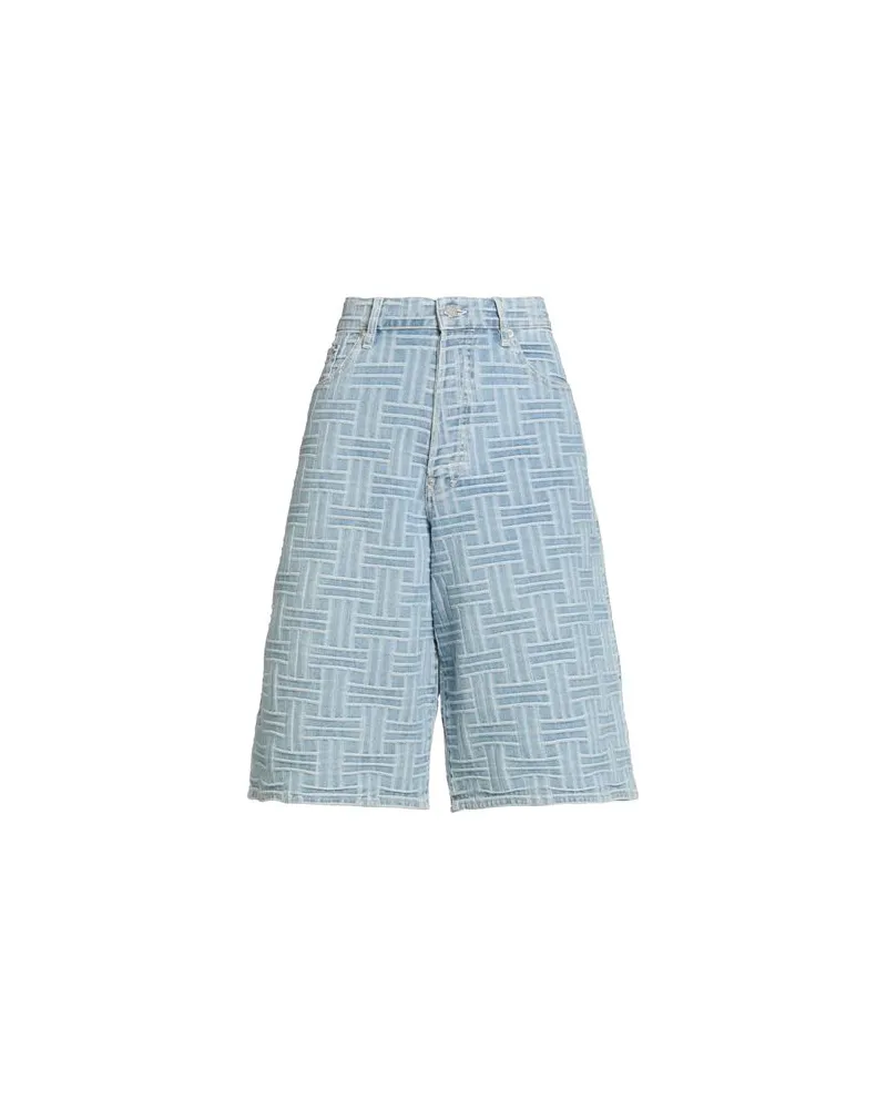 Kenzo HOSEN & RÖCKE - Jeansshortsauf YOOX.COM Blau
