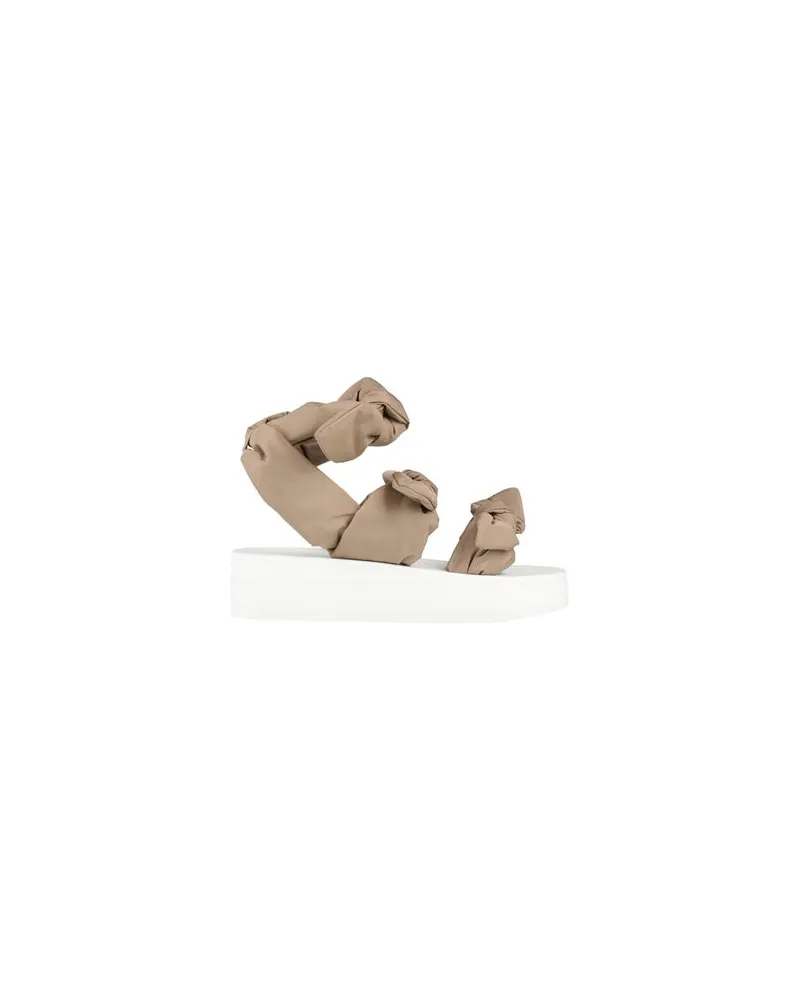 RED Valentino SCHUHE - Sandalenauf YOOX.COM Khaki