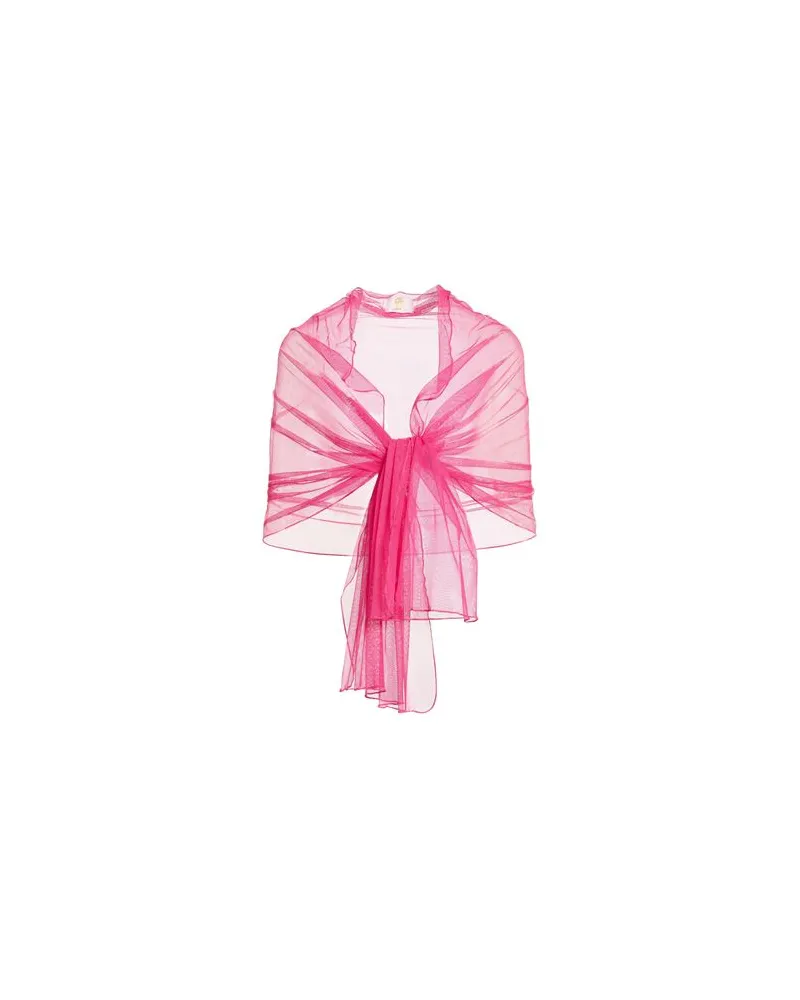 Gai Mattiolo JACKEN & MÄNTEL - Capesauf YOOX.COM Fuchsia