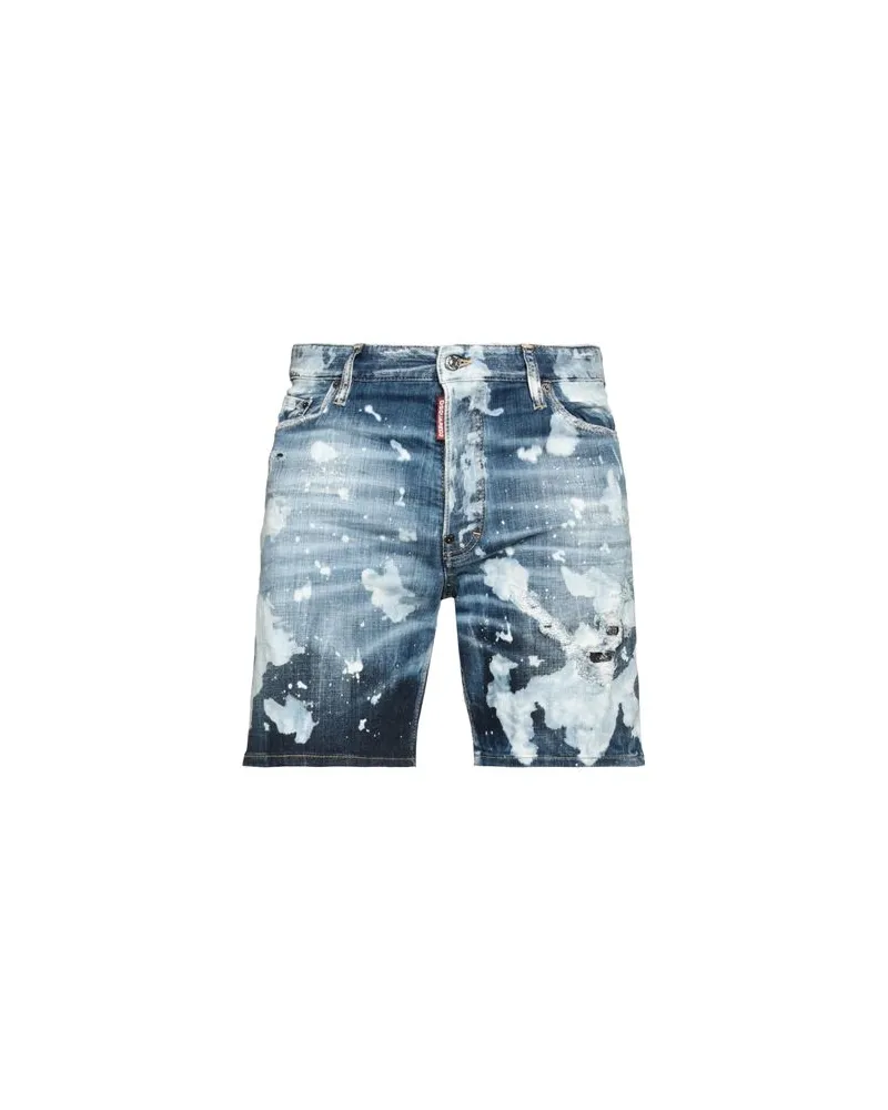 Dsquared2 HOSEN & RÖCKE - Jeansshortsauf YOOX.COM Blau