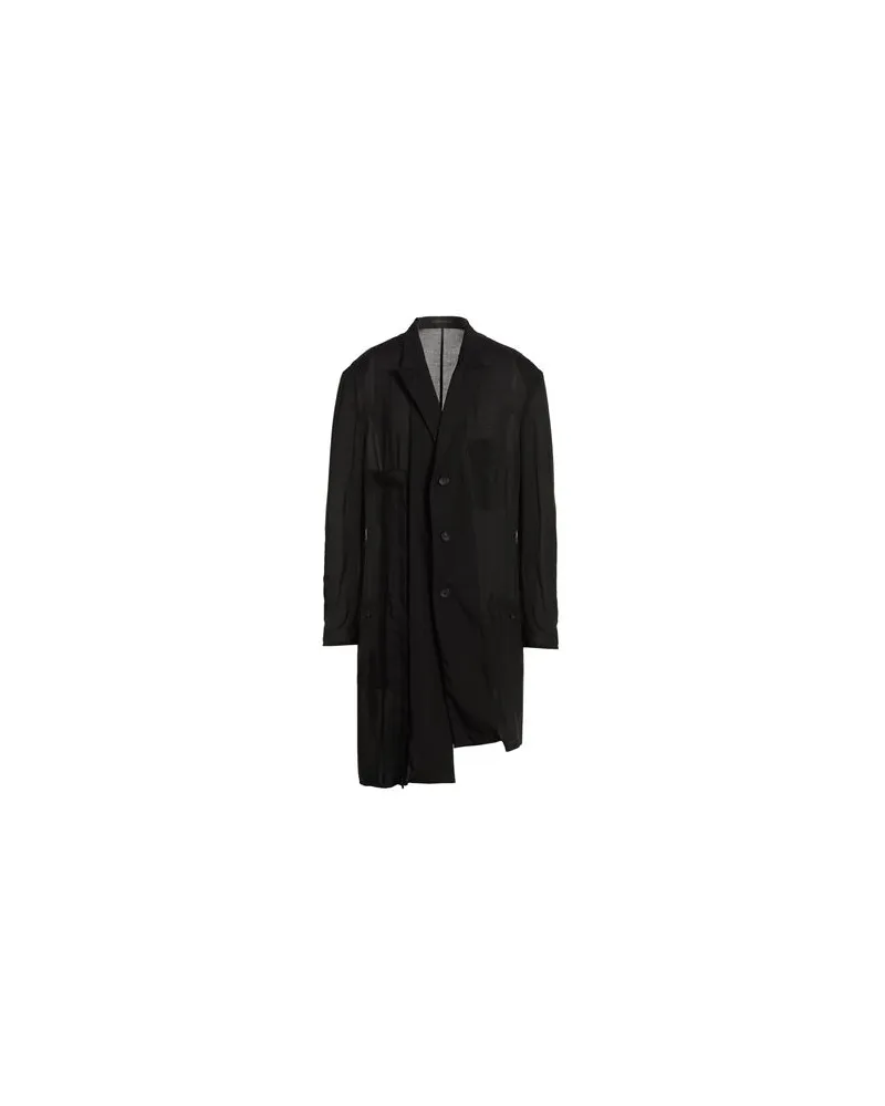Yohji Yamamoto JACKEN & MÄNTEL - Jacken, Mäntel & Trenchcoatsauf YOOX.COM Schwarz
