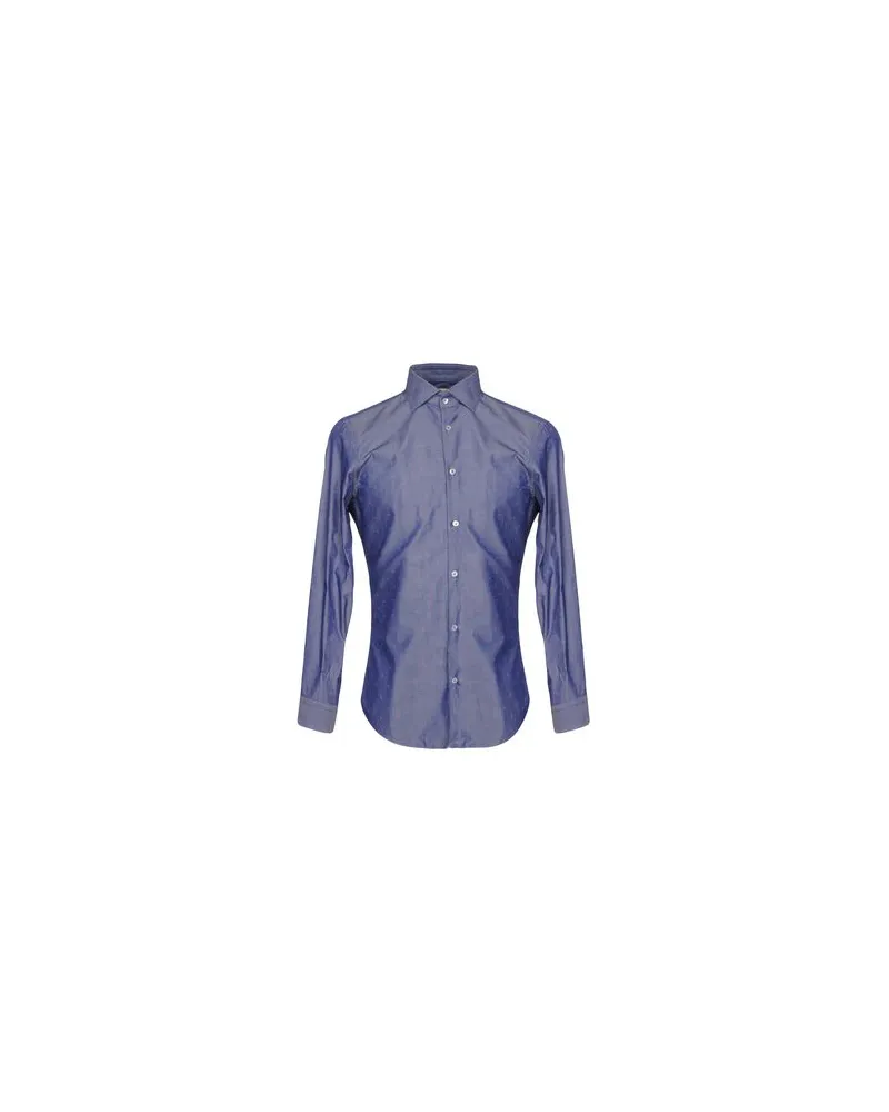 MICHAEL COAL TOPS - Hemdenauf YOOX.COM Blaugrau