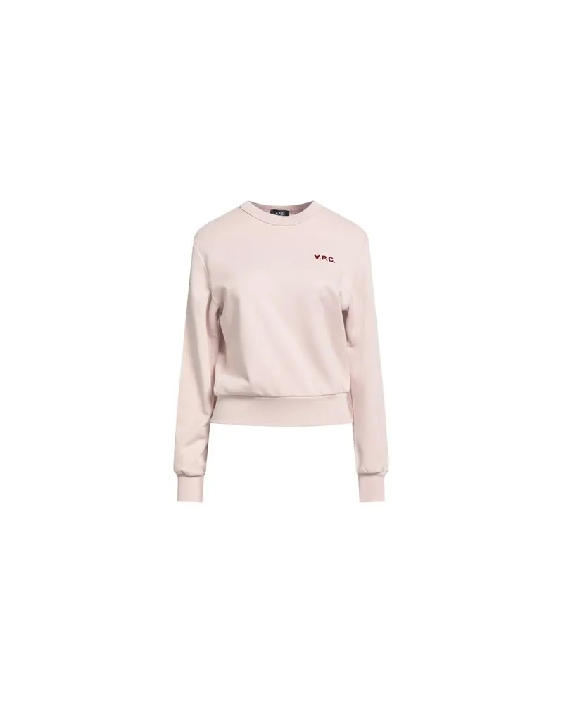 A.P.C. TOPS - Sweatshirtsauf YOOX.COM Hellrosa