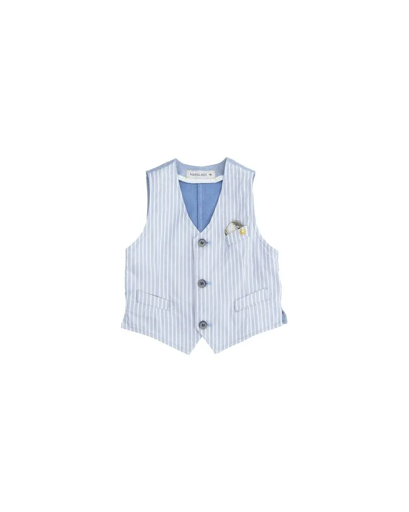 Manuel Ritz ANZÜGE und CO-ORDS - Couture-Westenauf YOOX.COM Himmelblau