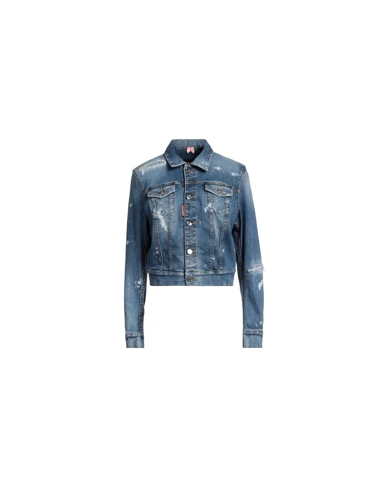 Dsquared2 JACKEN & MÄNTEL - Jeansjacken/Mäntelauf YOOX.COM Blau