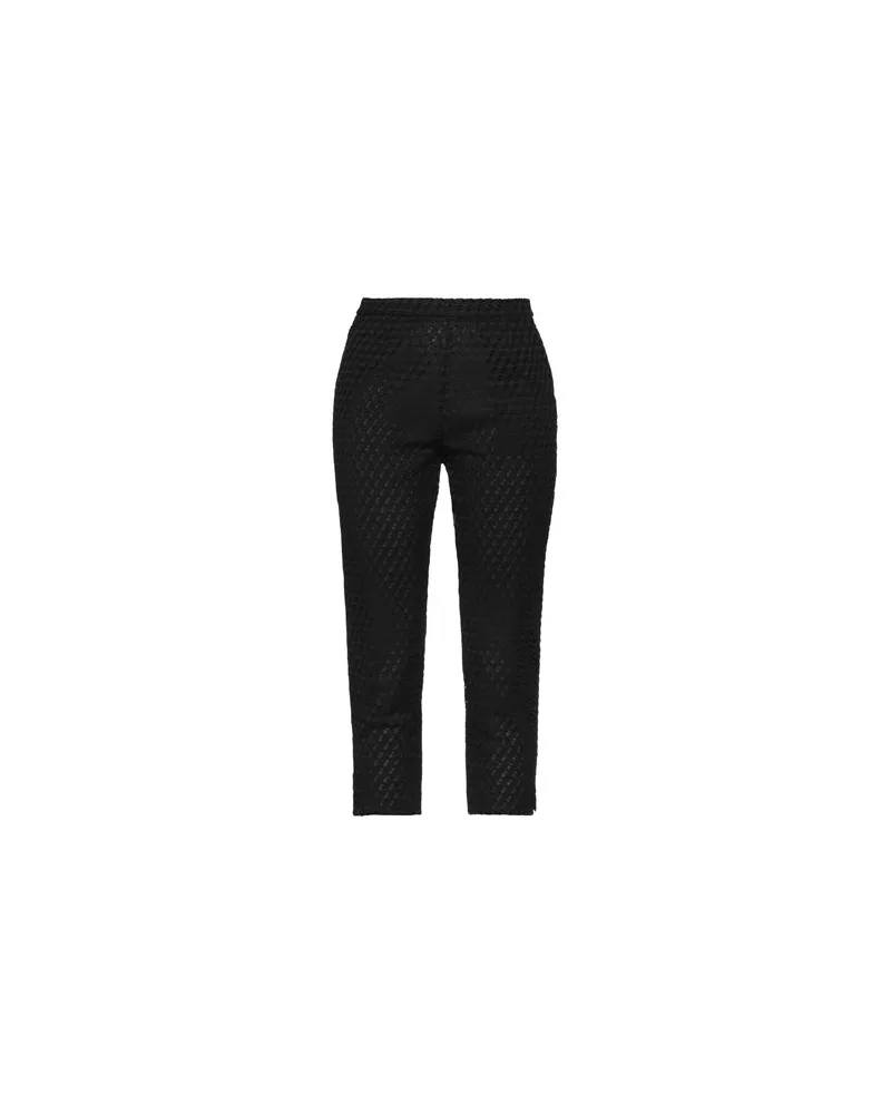 Ermanno Scervino HOSEN & RÖCKE - Hosenauf YOOX.COM Schwarz