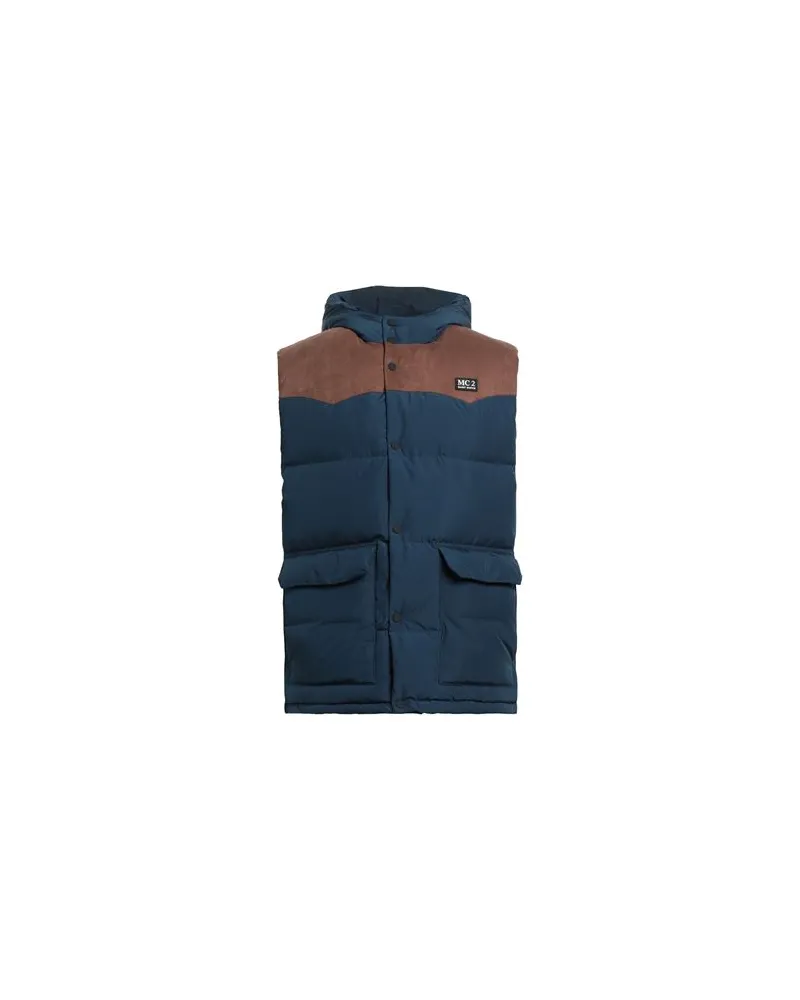 MC2 Saint Barth JACKEN & MÄNTEL - Pufferjacken & Daunenjackenauf YOOX.COM Marineblau
