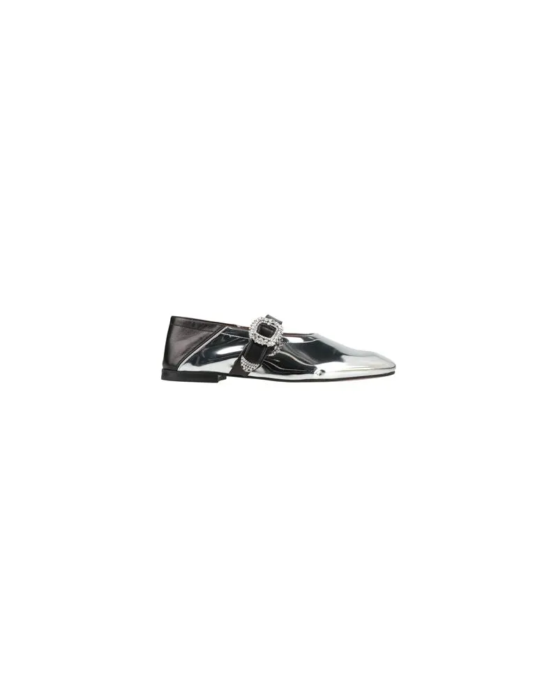 Wales Bonner SCHUHE - Ballerinasauf YOOX.COM Silber