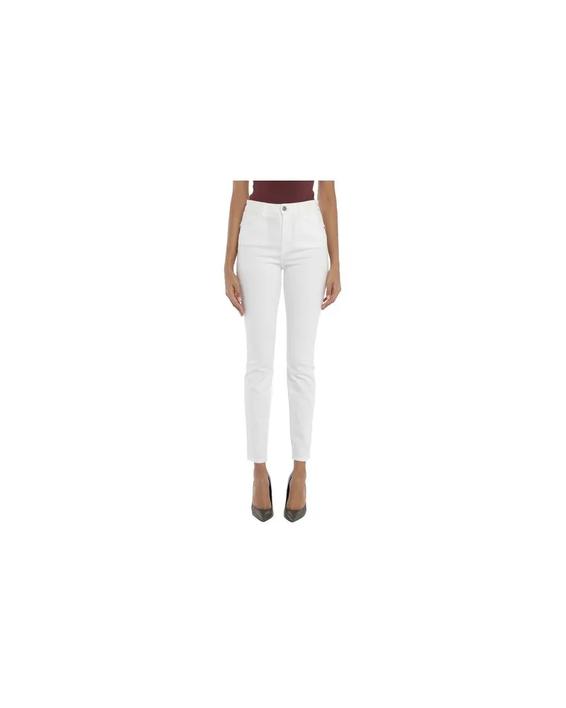 Manila Grace HOSEN & RÖCKE - Jeanshosenauf YOOX.COM Weiß