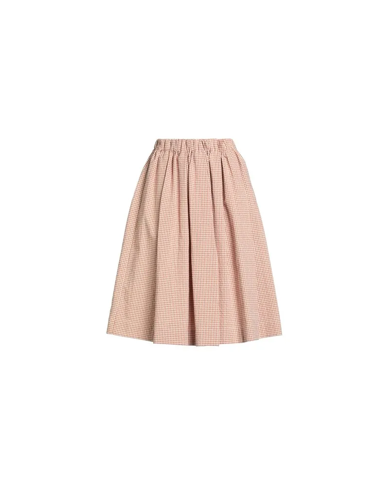 MYTHS HOSEN & RÖCKE - Midi-Röckeauf YOOX.COM Lederfarben