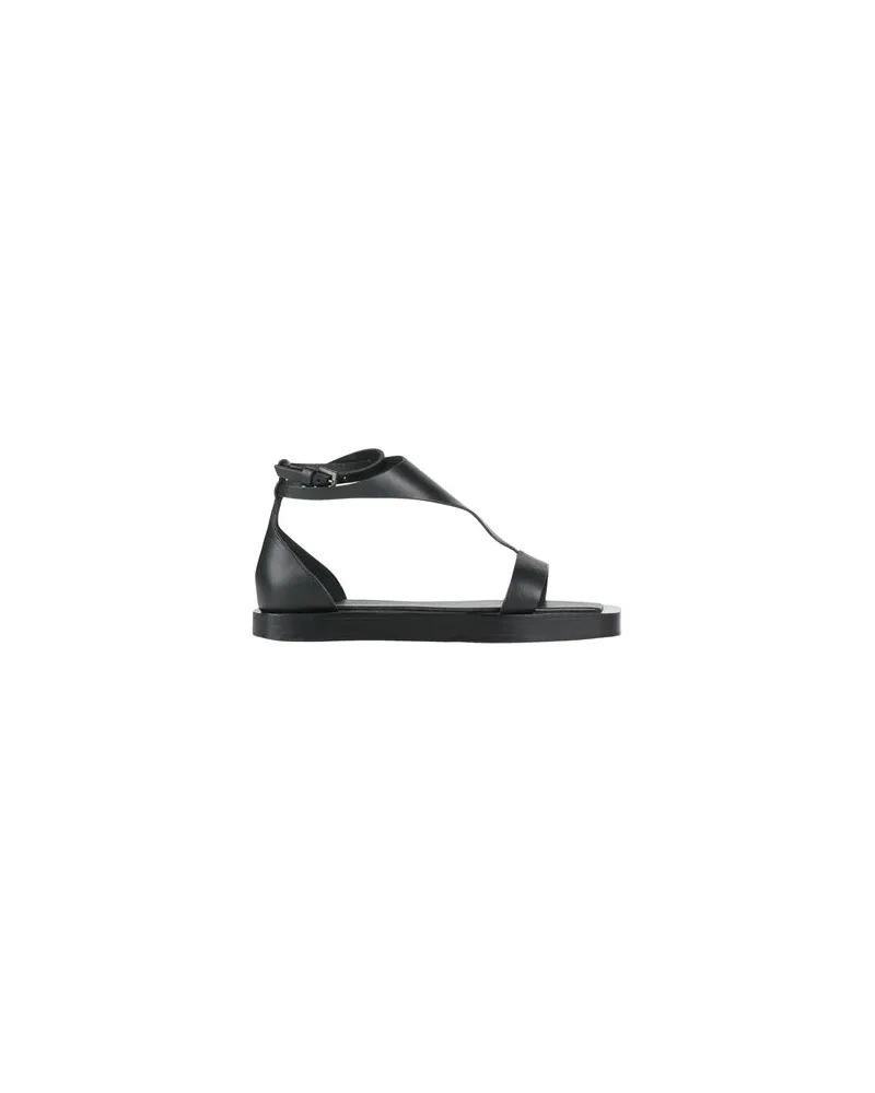 Max Mara SCHUHE - Sandalenauf YOOX.COM Schwarz