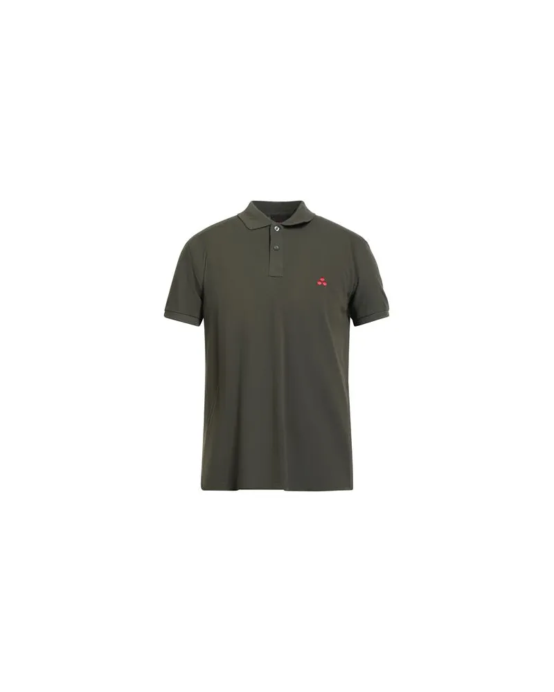 Peuterey TOPS - Poloshirtsauf YOOX.COM Militärgrün