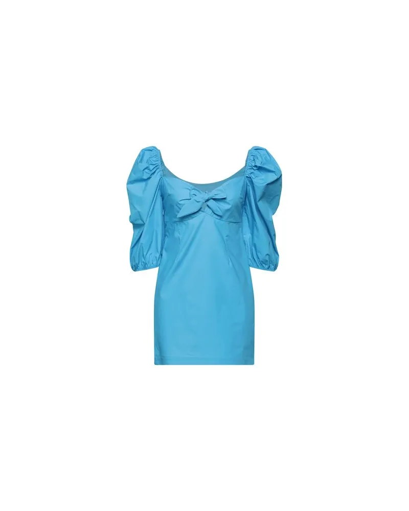 KONTATTO KLEIDER - Mini-Kleiderauf YOOX.COM Azurblau