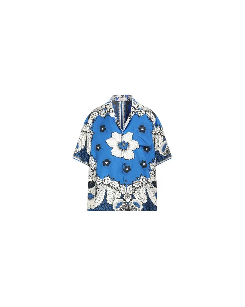 Valentino Garavani TOPS - Hemdenauf YOOX.COM Azurblau