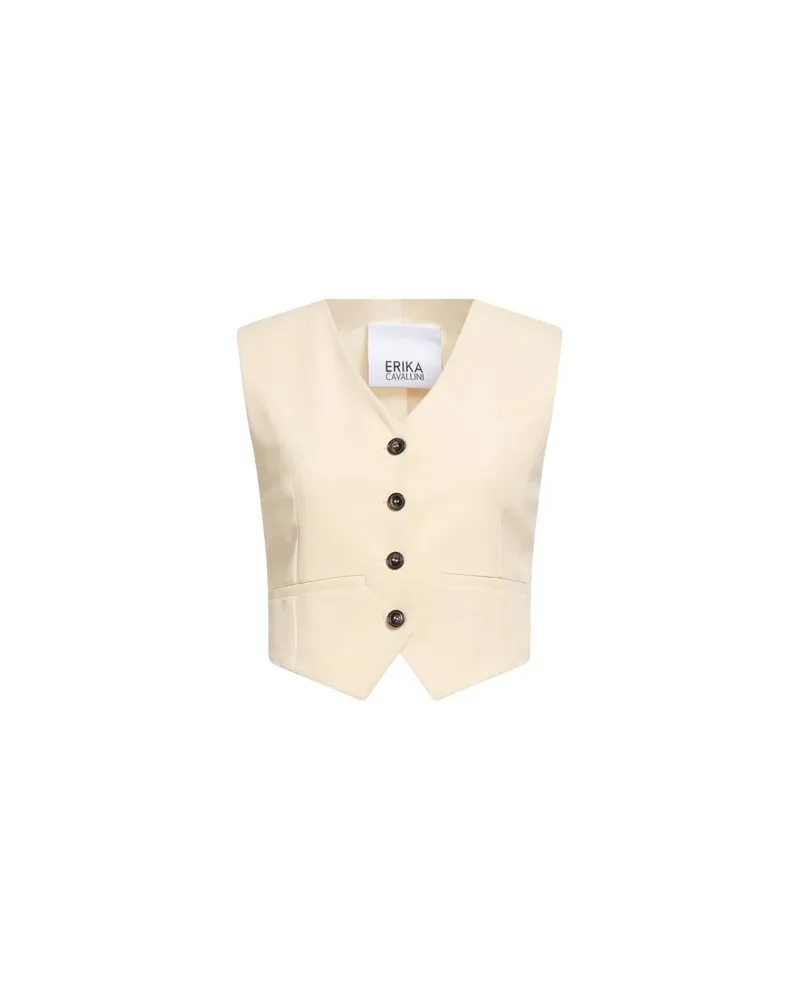 Erika Cavallini ANZÜGE und CO-ORDS - Couture-Westenauf YOOX.COM Elfenbein